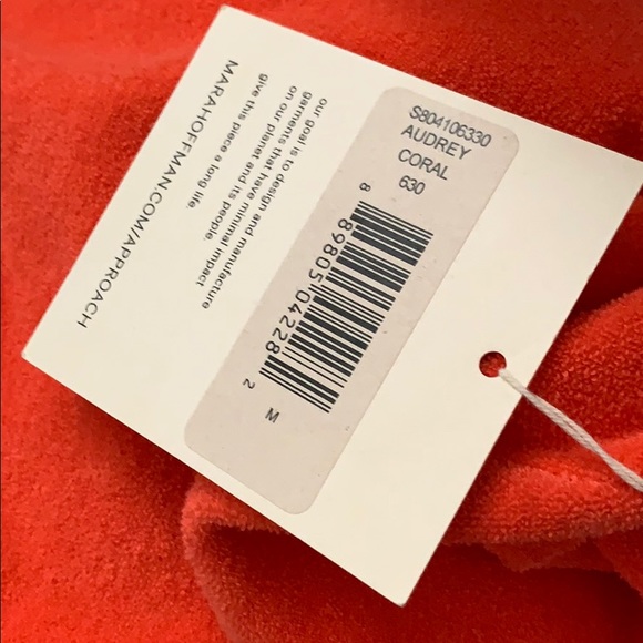 Mara Hoffman Audrey Plunging One Piece Swimsuit, M - Picture 7 of 10